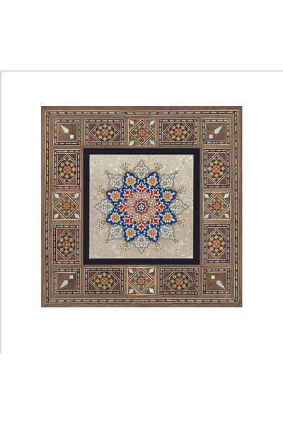 Sadrazam Pictură MDF imprimată cu model Rumi 20x20 Kd-54