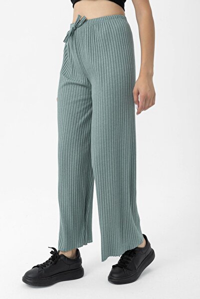 ŞİMAL Women's Elastic Waist Spanish Leg Camisole Trousers 250200 -