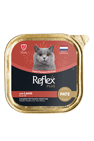 Reflex Plus Ezme Kuzulu Yetişkin Kedi Yaş Maması 85gr
