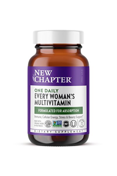 New Chapter Women's Daily Multivitamin for Immune, Beauty & Energy - 20+ Nutr...