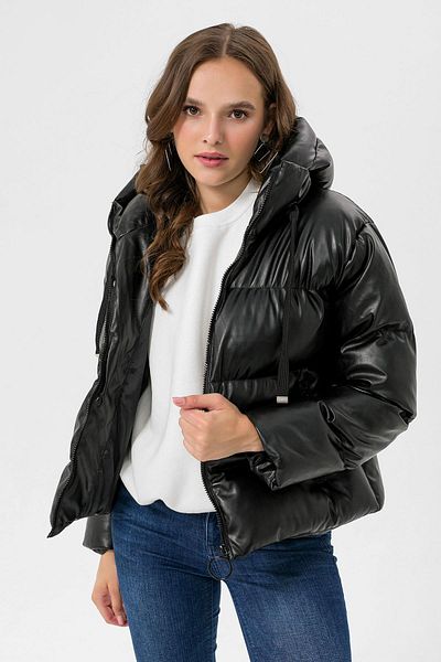 ŞİMAL Women's Gel Filled Hooded Puffer Coat 245425   -