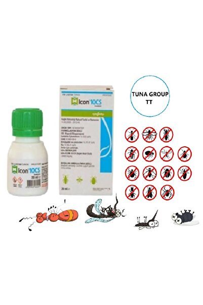 SYNGENTA Icon 10cs 20ml. Karınca, Hamamböceği, Sivrisinek, Akrep, Pire, Kene, Tavuk Biti (SKT 03/2026)