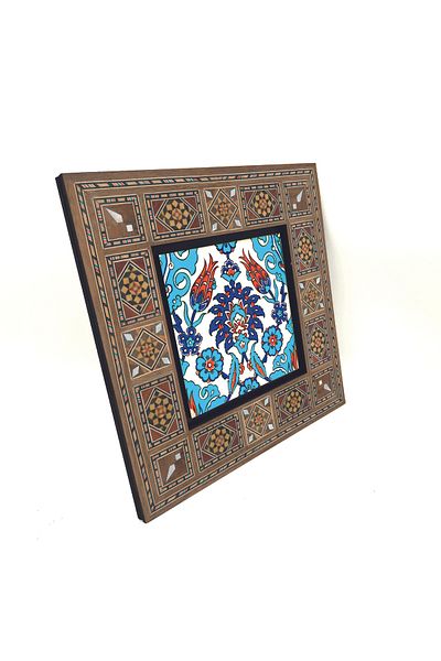 Sadrazam Çivizade Mosque Chinese Mosque Umü Gülsüm Mosque Printed Mdf Table 20X20 Kd-32
