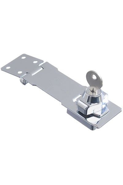 ACE Chrome-Plated Steel Keyed Locking Hasp 4.5inch