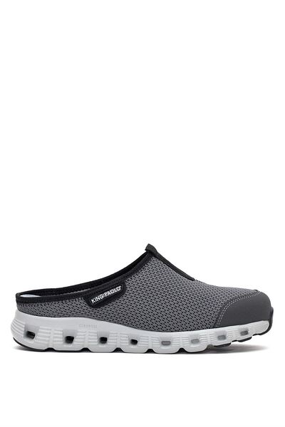 KİNG PAOLO King Paolo H1275 Esx Sabo Ανδρικές παντόφλες Memory Foam Sabo Smoked