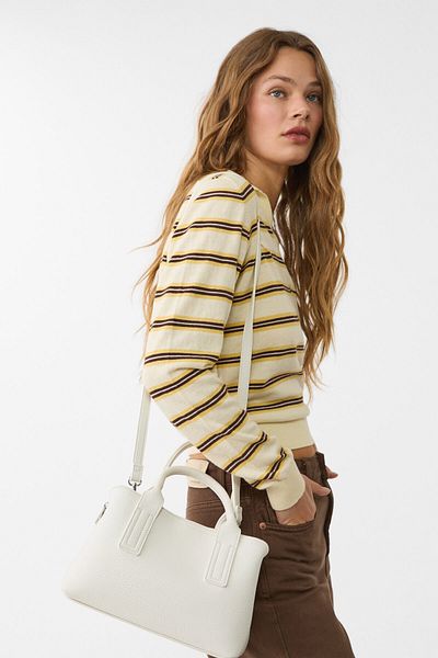 Stradivarius Rigid tote bag