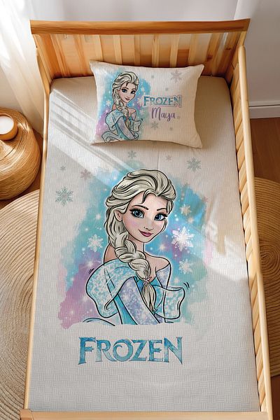 Homamia Montessori Pique Set - Jacquard 100% Cotton Elsa