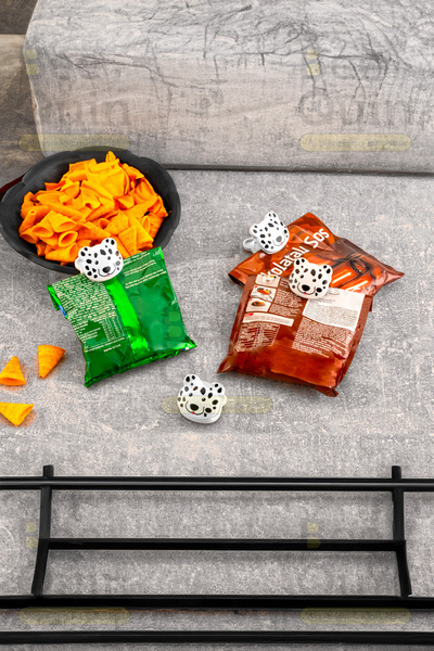 BeeQuin 3'lü Sevimli Hayvan Paket Klipsi Poşet Ambalaj Torba Kapatma Aparatı Kapatıcı Mandal