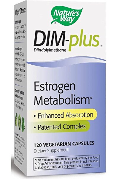 Nature's Way DIM-Plus 120 Vegetarian Capsules