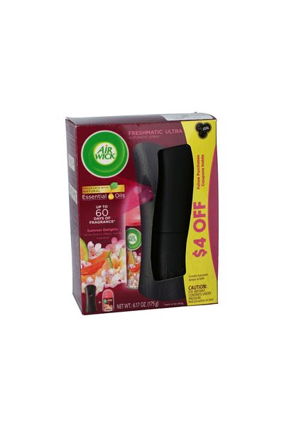 Air Wick Freshmatic Ultra Summer Delights Air Freshener Starter Kit with Refill 6.17oz
