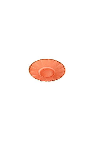 Porland Seasons Orange Ergonomic Tea Plate 11 cm