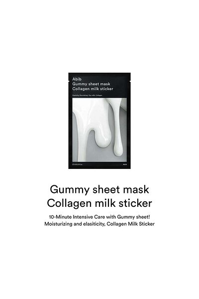 Abib ABIB GUMMY SHEET MASK COLLAGEN MILK STICKER (Renewed)