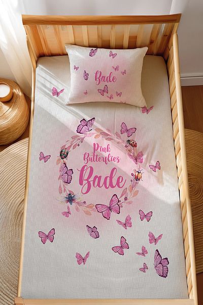 Homamia Montessori Pik Set - Jacquard 100% Cotton Butterflies