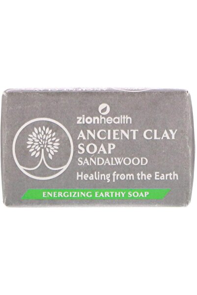 Adama Minerals Ancient Clay Soap Sandalwood Zion Health 6 oz Bar Soap