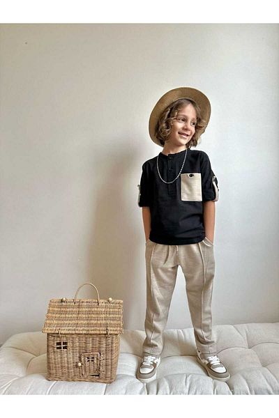 WARDA Boy's Double Shirt Pants