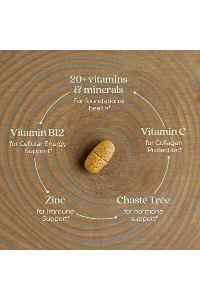 New Chapter Women's Multivitamin 40+ for Energy, Aging & Immune Support, 20+ Nutrients, 48ct