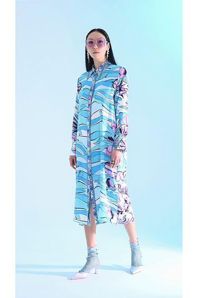 PleasureOfSilk Rochie cămașă din mătase Puresilk