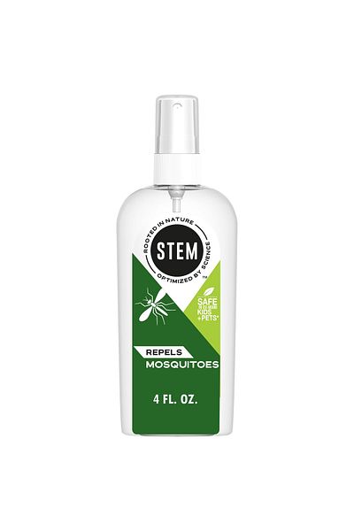 STEM طارد البعوض: رذاذ طارد للبعوض بمستخلصات نباتية؛ 4 أونصات سائلة (عبوة واحدة)