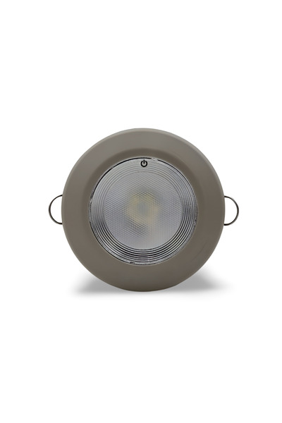 Sanel SSPEB.12WB-CG 12V Butonlu Gömme LED Spot Aydınlatma – Beyaz ve Mavi Gec...