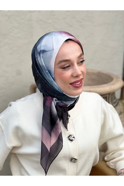 Modakaşmir 110 cm Abstract Pattern Scarf