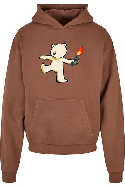 Merchcode Brandalised - Molotov Teddy Ultra Heavy Hoody