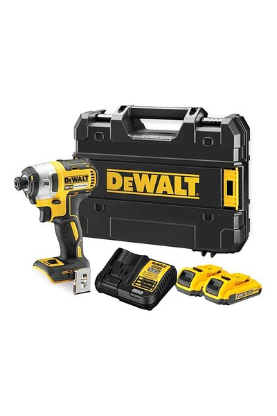 Dewalt مجموعة مفكات كهربائية صغيرة وقوية 18 فولت بثلاث سرعات