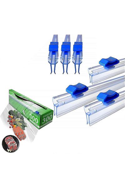 BAKOM AMBALAJ Stretch Film Razor Cutting Blade 33 cm Practical Sliding Blade 2 Pieces