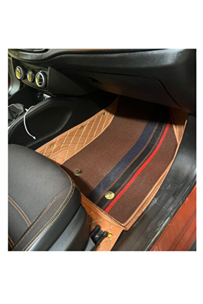 8D Fiat Egea Cross Aracına Özel Çift Katmanlı Havuzlu Paspas Takımı