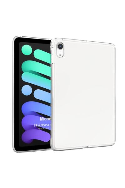 Microsonic Apple iPad Mini 7 Kılıf (A2993-A2995) Transparent Soft Şeffaf