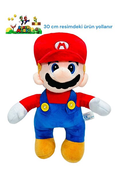 tmtoysandmore süper mario peluş oyuncak nostalji seri 30 cm orijinal