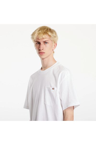 Dickies Λευκό μπλουζάκι τσέπης Dickies Luray