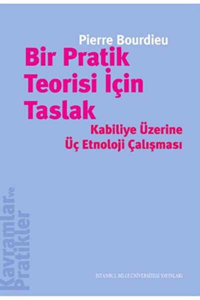 İstanbul Bilgi Üniversitesi Yayınları Bir Pratik Teorisi İçin Taslak