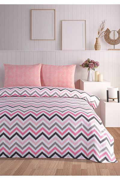 Evim Pink Black 200X230 cm Soren Personality Pikey Suit Roller