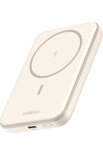 Ugreen Magsafe Power Bank 5000mAh, Wireless Power Bank with USB C Cable, iPhone 16/15/14/13/12 Series