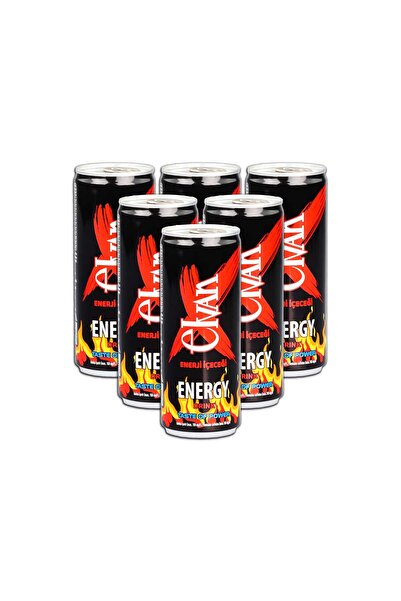 Elvan Enerji Içeceği 250 Ml. 6lı Paket