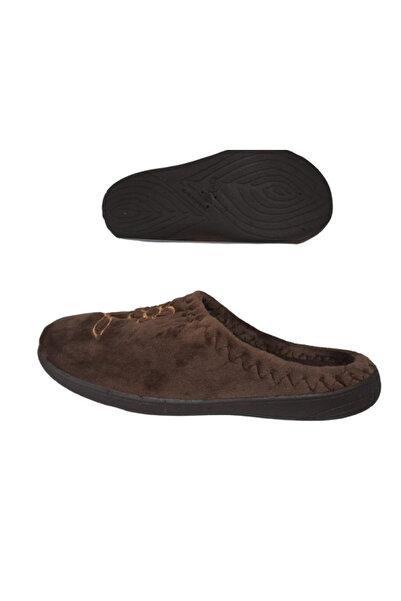 GEZER Коричневі домашні тапочки з квітковим візерунком, надзвичайно легкі, для щоденного використання