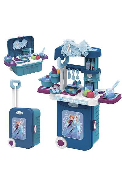 Disney Frozen2 Kitchen Trolley Case 3In1