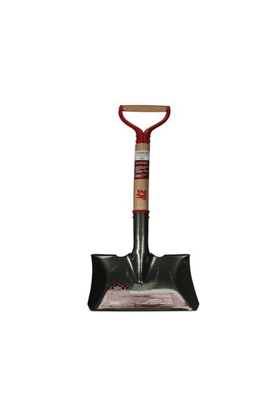 ACE Square Point Solid Steel Shovel with Comfortable Wooden Handle 41inch