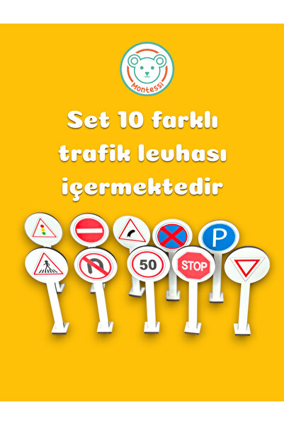 Karter İnovasyon Trafik Levhaları,Ahşap Trafik İşaretleri,Oyuncak Araba,Araba...