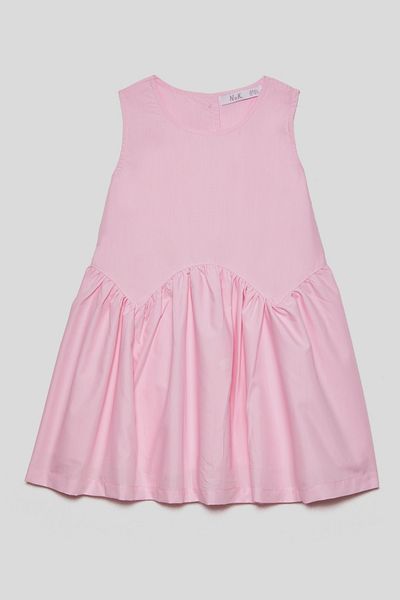 NK 01-04 Years Old Baby Girl Pink Candy Dress - Pink