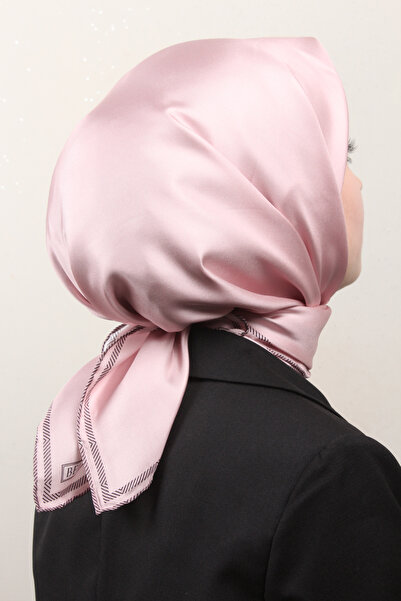 Belli Twil İpek Eşarp 40009- Pembe