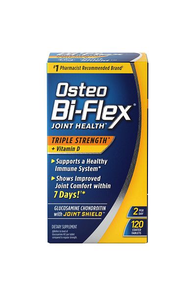 Osteo Bi-Flex Triple Strength Glucosamine Chondroitin with Vitamin D, Joint Health, 120 Coated Tablets