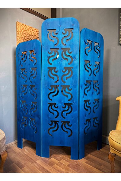 LEONEWOOD Ahşap Renkli  Seperatör, Ahşap Paravan