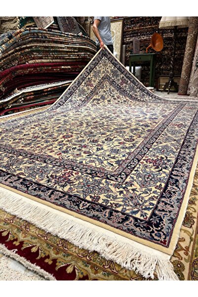 RD RAMAZAN DAĞ EL HALI SANATI El Dokuma Çin İsfahan Halısıdır Ebat 300x200