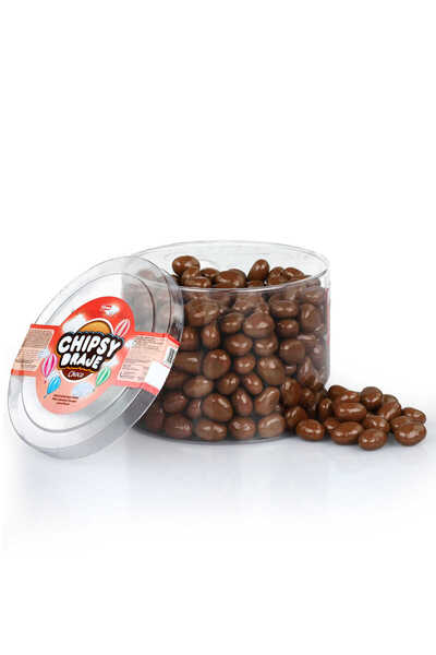 Elvan Bonbon Chipsy Kakao Kaplı Bisküvi Draje 750 Gr. (1 Paket)