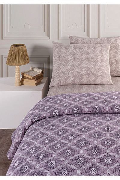 Evim Lilac Ruyalı Soren 200X230 cm Personalized Pique Set