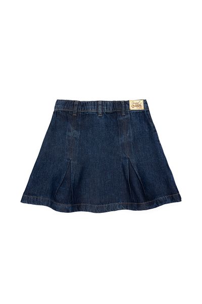 U.S. Polo Assn. Girl's Dark Blue Jean Skirt 50304244 -Dn0023
