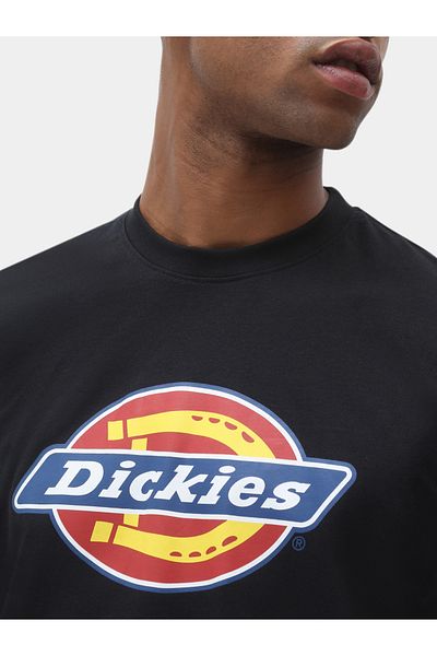 Dickies Μαύρο μπλουζάκι με λογότυπο Dickies