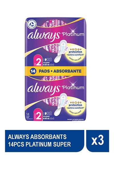 Always ABSORBANTE 14BUC PLATINUM SUPER X 3