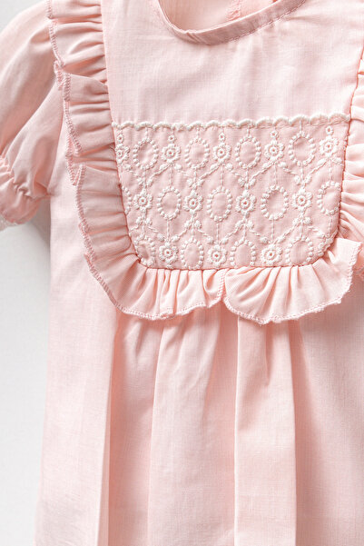 Cassiope Frilly Embroidered Short Shorts Special Day Eid Top and Bottom 2-Piece Baby Girl Set